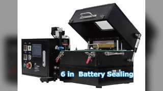 6 in  Pouch Cell Battery Sealing and Filling Machine