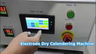 Electrode Dry Calendering Machine